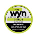 WYN Nicotine Pouches 14mg Citrus