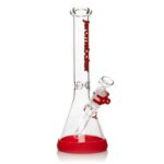 Jerome Baker Red Beaker Glass Water Pipe