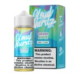 Cloud Nurdz E-Liquid Grape Apple Iced 0mg