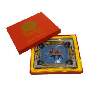 El Septimo Cigar tray Safari collection Red