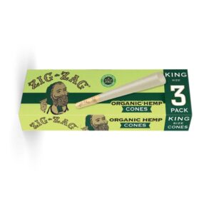 Zig Zag Organic Hemp King 3pck