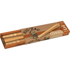Zig Zag cones unbleached 3pk