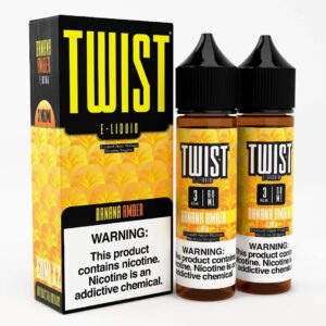 Twist E-Liquid Banana Amber 0mg