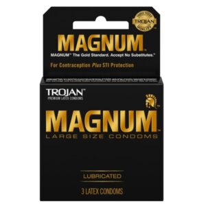 Magnum Lubricated Condom Single