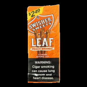 Swisher Sweets Leafs Peach Brandy