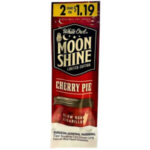 White Owl Cigarillos Moon Shine Cherry Pie