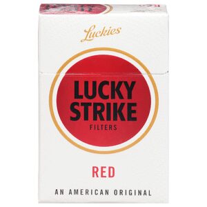 Lucky Strike Red Shorts