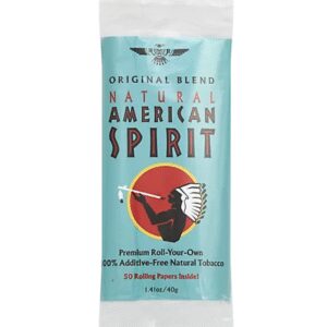 American Spirit Blue Rolling Cigarette Tobacco Pouch