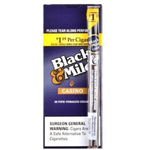 Black&Mild Casino Plastic Tip Single