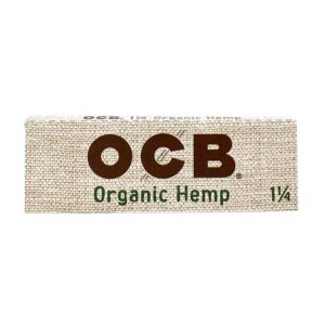 OCB Organic Hemp Quarter Inch Papers