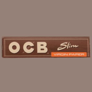 OCB Unbleached Virgin Slim King Size Papers
