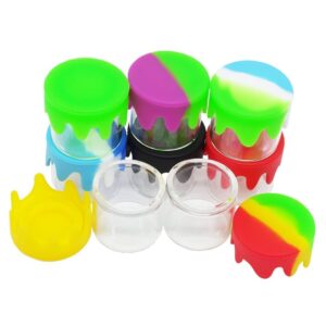 Concentrate Jar Small Silicone/Glass
