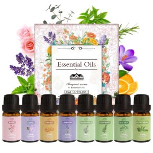 8 Pack Aroma Oils