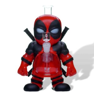 Glass Water Pipe Limited Edition Player 2 Deadpool