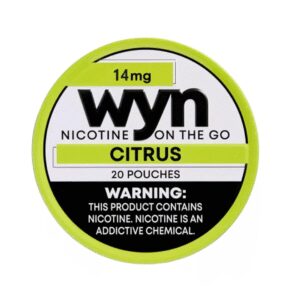 WYN Nicotine Pouches 14mg Citrus
