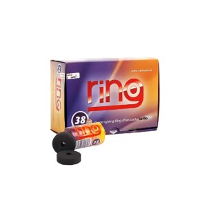 Carbo Pol Ring Quick Light Charcoal 38mm