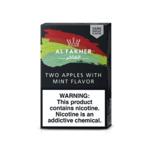 Al Fakher Two Apples With Mint 50 Grams