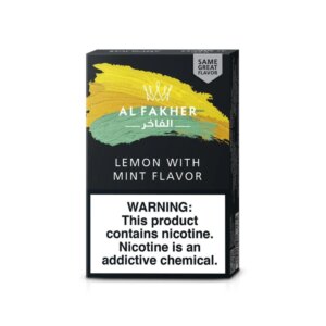 Al Fakher Hookah Tobacco 50G Lemon With Mint