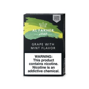 Al Fakher Hookah Tobacco 50G Grape With Mint