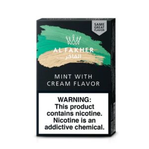 Al Fakher Hookah Tobacco 50G Mint With Cream