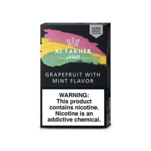 Al Fakher Hookah Tobacco 50G Grapefruit With Mint
