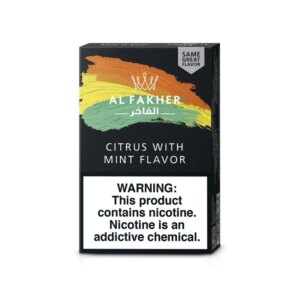 Al Fakher Hookah Tobacco 50G Citrus With Mint