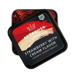 Al Fakher Hookah Tobacco 250G Strawberry With Cream