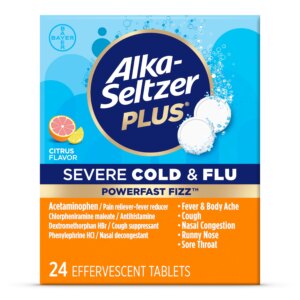 Alka Seltzer Plus Cold & Flu Citrus Fizz