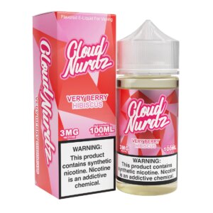 Cloud Nurdz E-Juice Very Berry Hibiscus 0mg