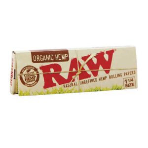 Raw Organic Hemp Quarter Inch Papers