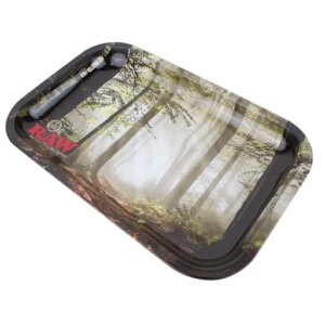 Rolling Tray Large Raw Forest