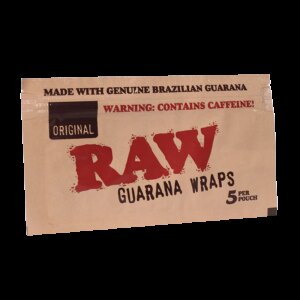RAW Guarana Wraps 5pck