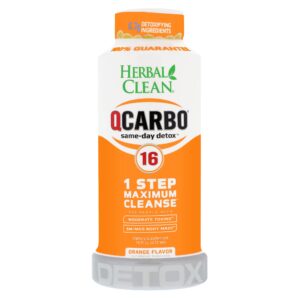 Herbal Clean Q-Carbo 16oz Detox Orange