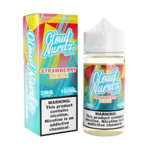 Cloud Nurdz E-Liquid Strawberry Lemon Iced 3mg