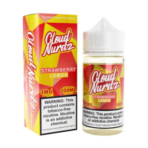 Cloud Nurdz E-Liquid Strawberry Lemon 3mg