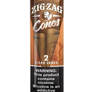 Zig-Zag Cones Straight Up