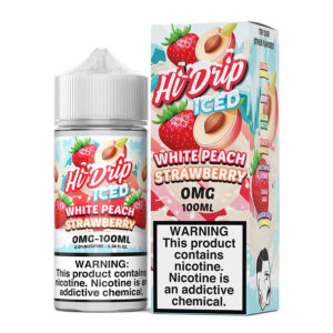 Hi Drip Iced White Peach Strawberry 0mg