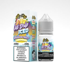 Hi drip Salt Nic Passion Fruit Lemonade iced 50mg