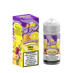 Hi Drip Passion Fruit Lemonade 0mg