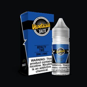 Vapetasia Royalty Two (Rich Custard,Sweet Nuts, and Vanilla) 24 mg Salt Nicotine Juice