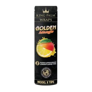 King Palm Golden Mango Hemp Wraps W/ Lemon Flavor Tips