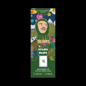 Hits Blunt Seeds Stubs Bud