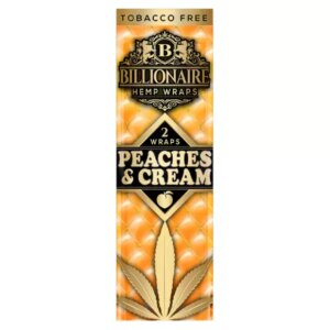 Billionaire Hemp Wraps Peaches and Cream