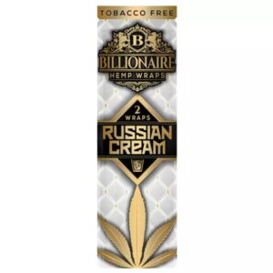 Billionaire Hemp Flat Wraps Russian Cream
