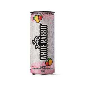 White Rabbit Kratom Seltzer Mangoberry